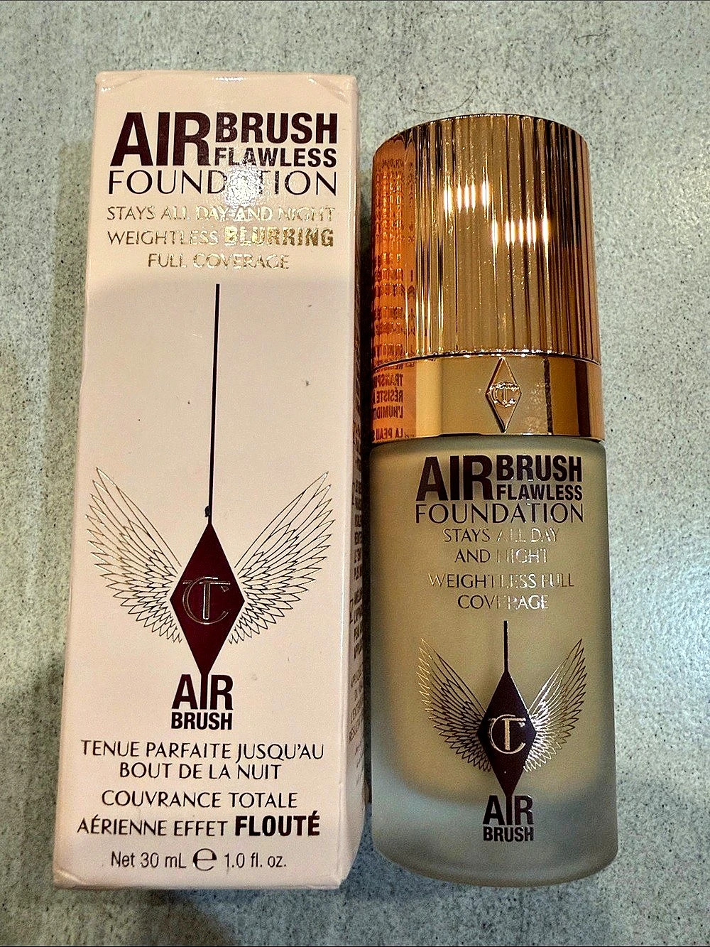 Charlotte Tilbury Airbrush Flawless Foundation 5 Neutral Used a few times